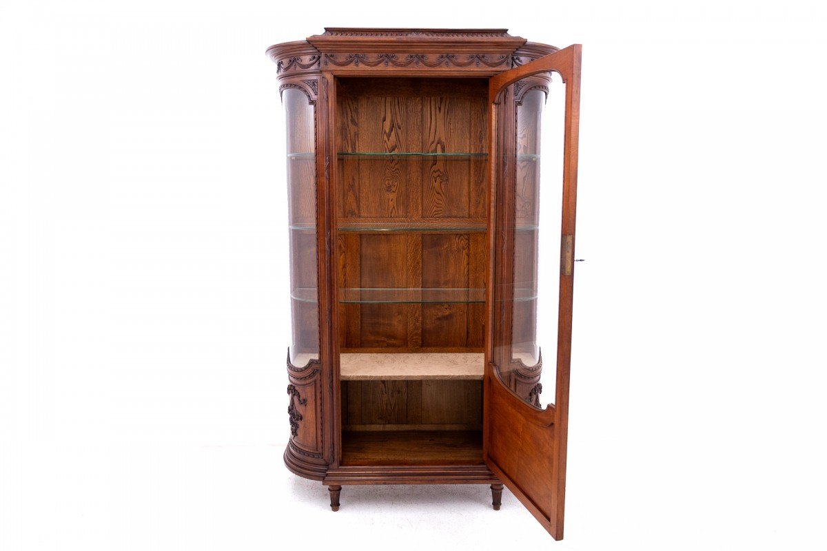  Vitrine De Style Louis XVI, France, Vers 1880.-photo-3