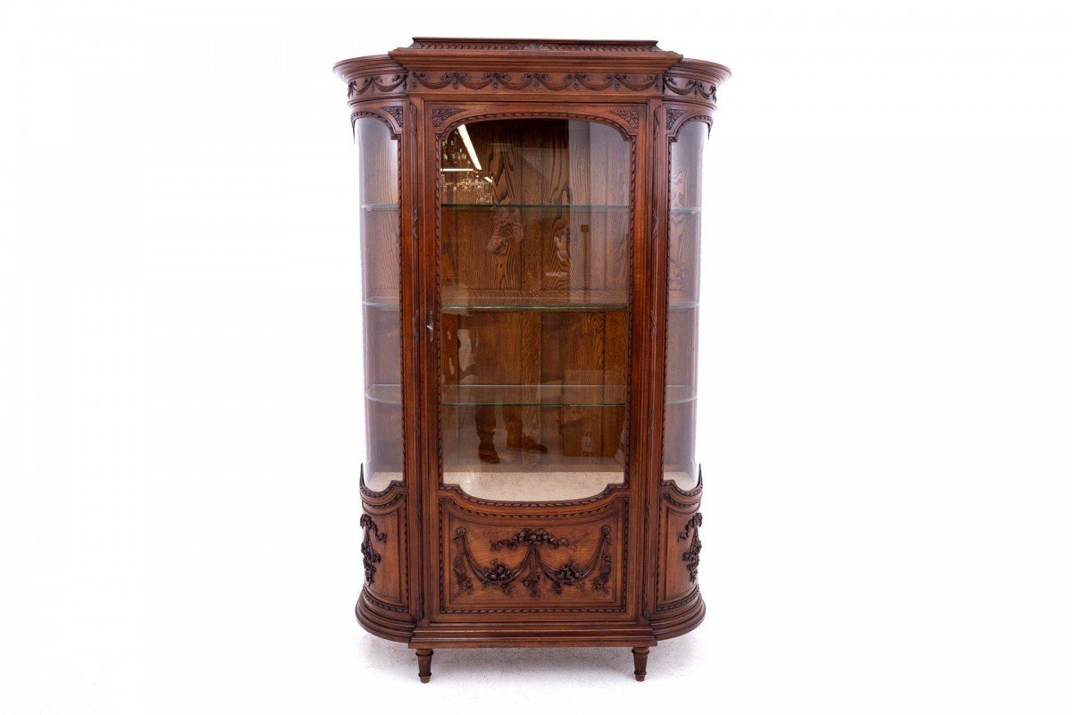  Vitrine De Style Louis XVI, France, Vers 1880.