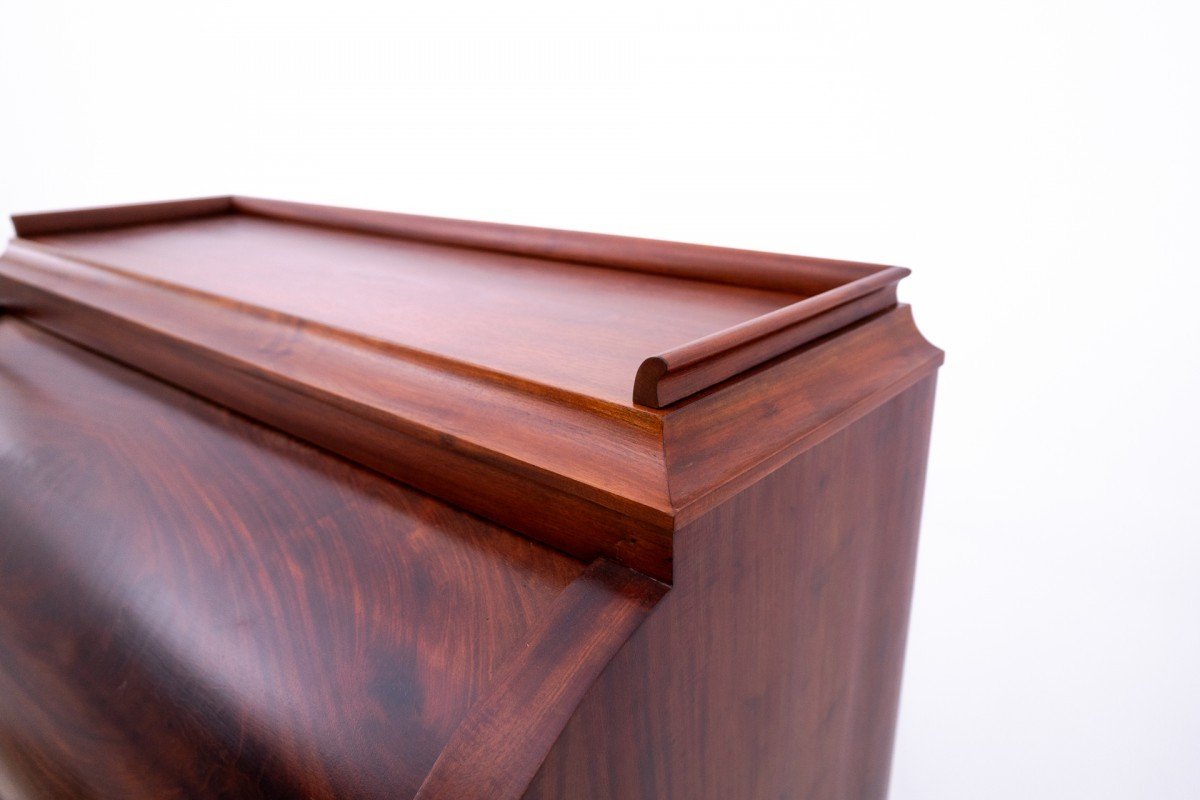 Biedermeier Secretary Circa 1880, Northern Europe.-photo-4