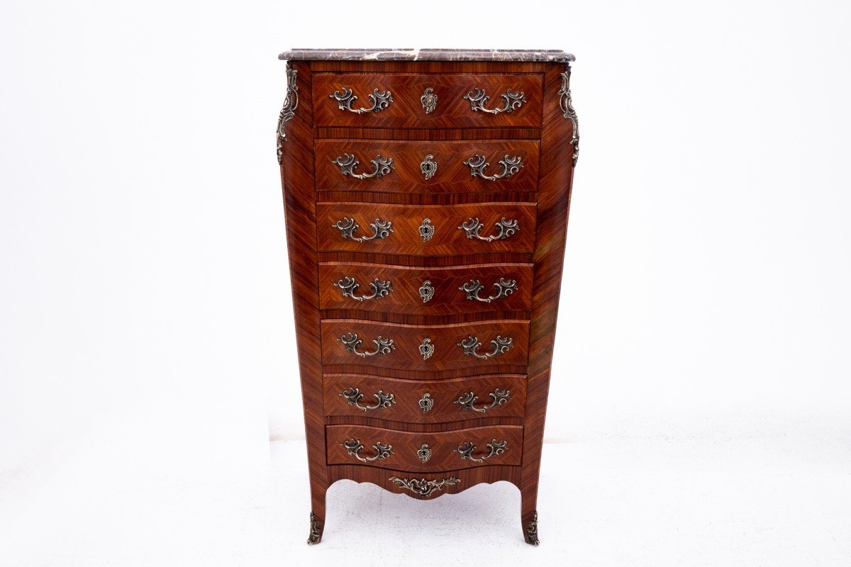 Commode-chiffonnière, France, Début Du XXe Siècle.