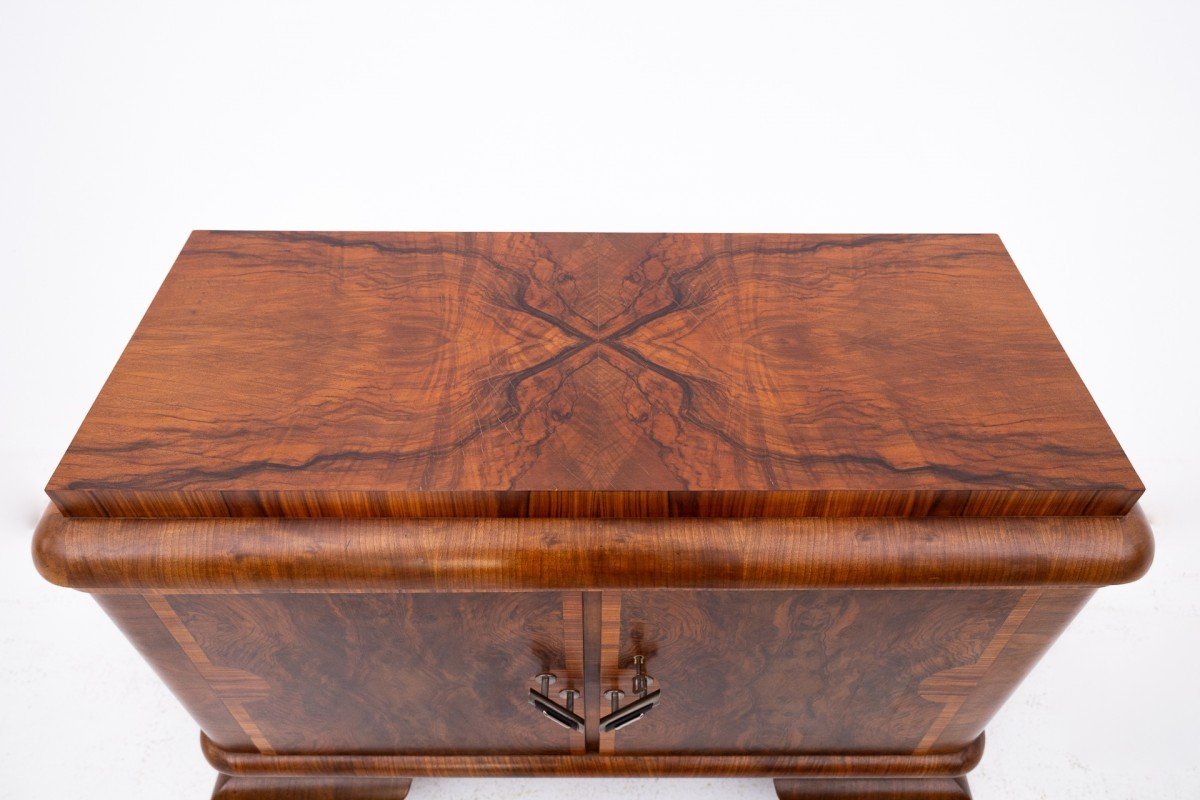 Commode Art Déco, Pologne, Années 1940.-photo-2