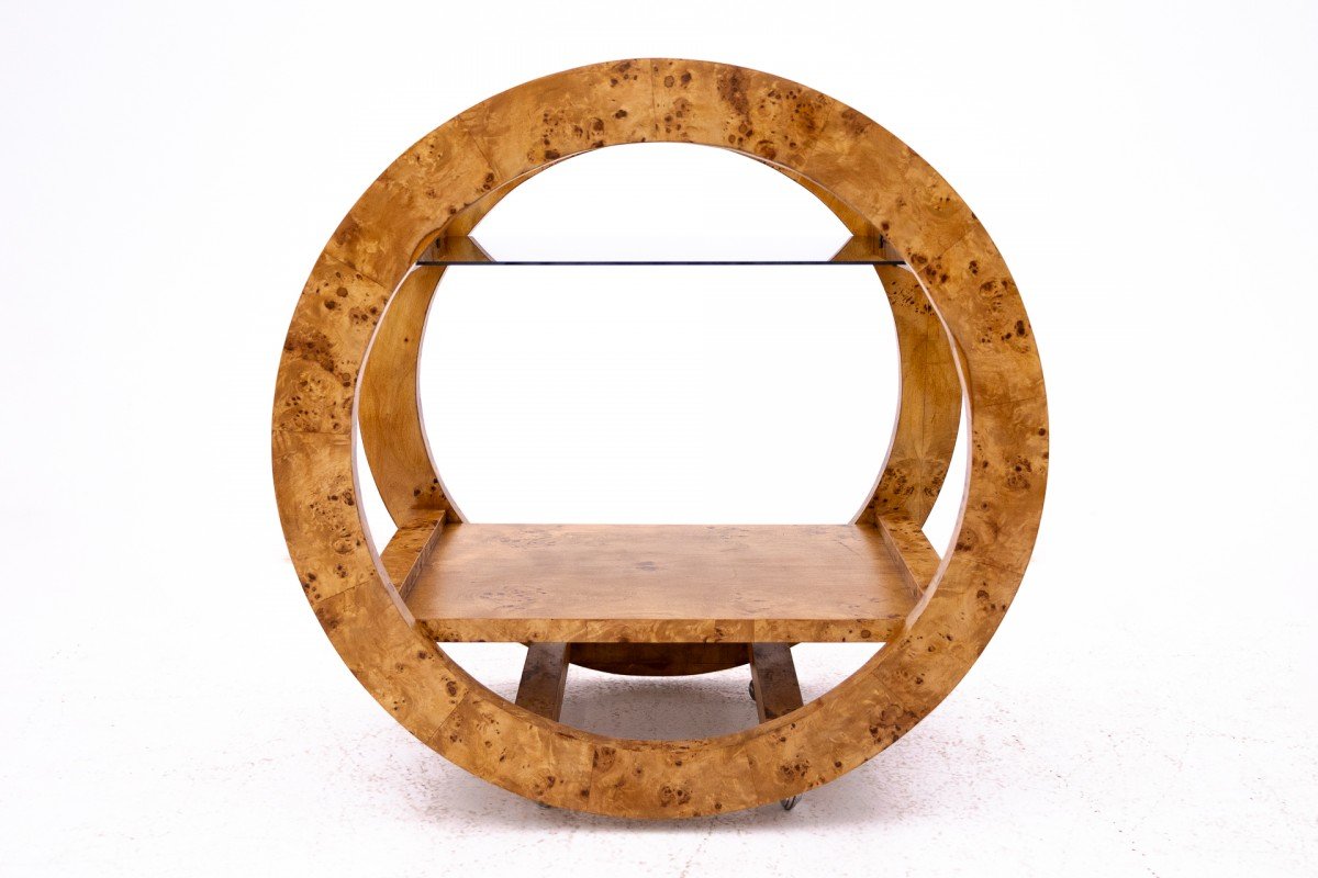 Round Bar On Wheels, Poland, Mid-20th Century.-photo-2