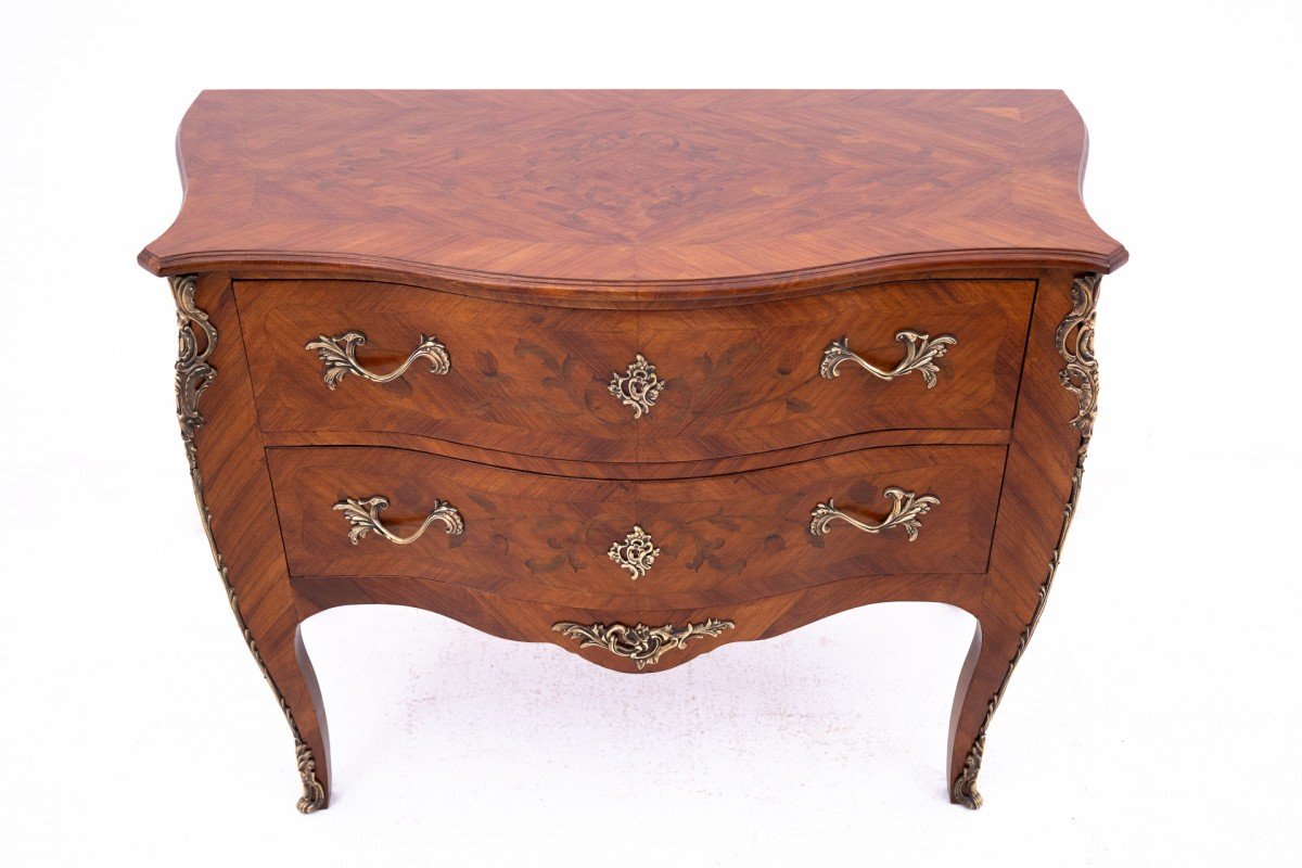 Commode Marquetée élégante, France.-photo-2