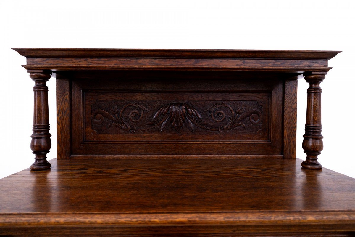 Commode - Vertiko, Europe Occidentale, Tournant Des 19e Et 20e Siècles.-photo-3