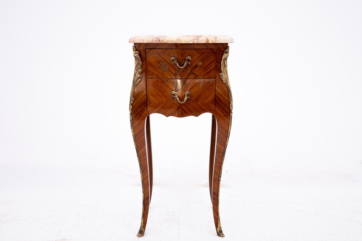 Pair Of Bedside Tables, France, Circa 1920.-photo-4