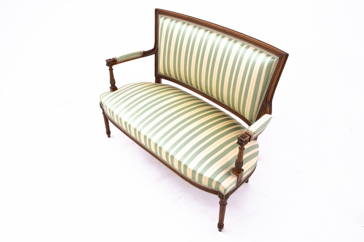 Antique Sofa, Sweden, Circa 1870.-photo-5