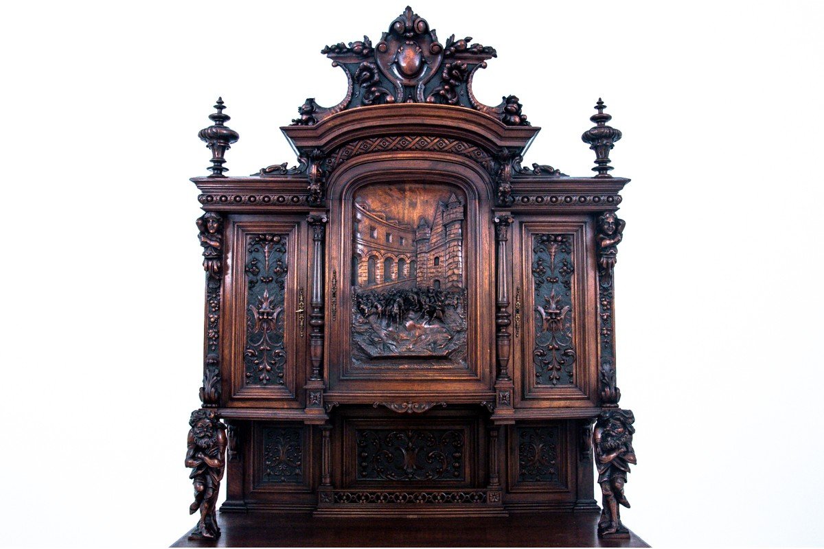 Walnut Sideboard, France, Circa 1850.-photo-1