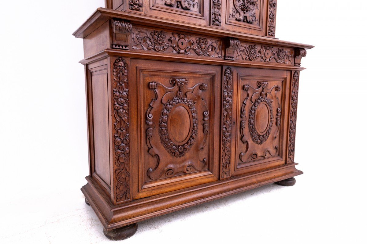 Carved Sideboard, France, Ca. 1870.-photo-4