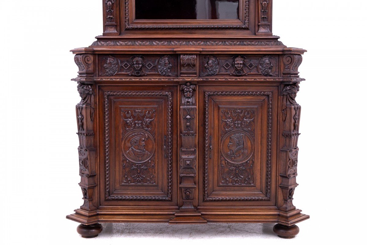 Buffet sculpté, France, vers 1880.-photo-3