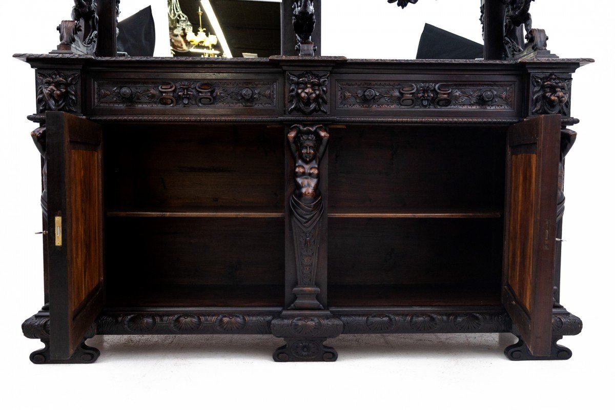 Buffet ancien - Commode, France, vers 1820.-photo-4