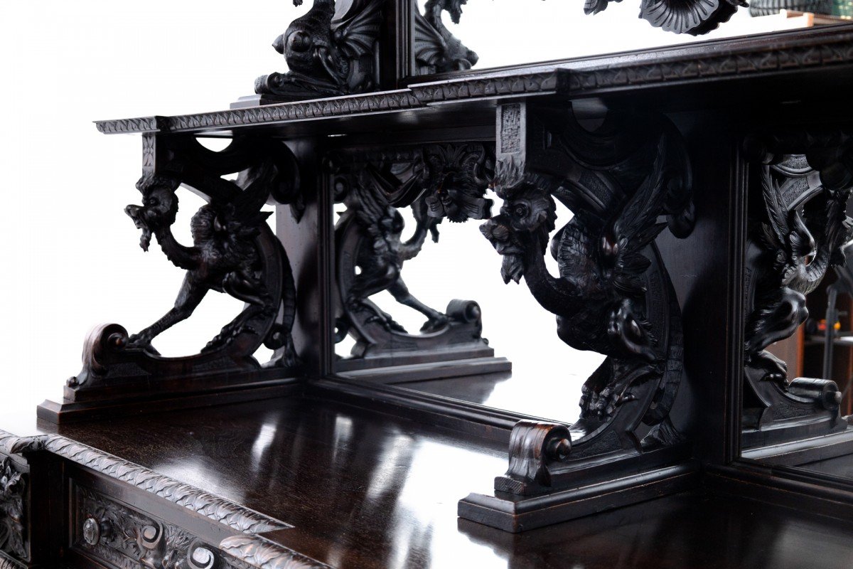 Buffet ancien - Commode, France, vers 1820.-photo-3