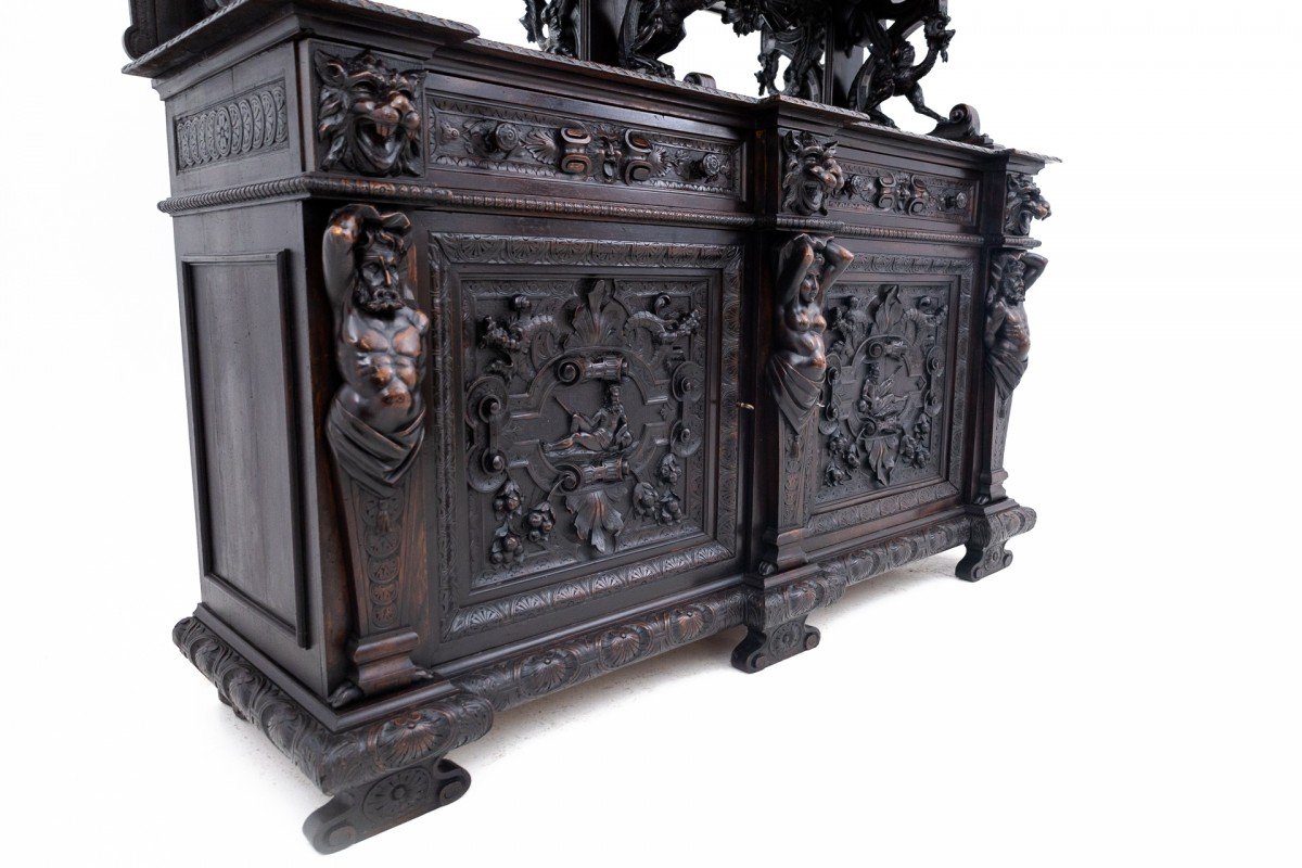 Buffet ancien - Commode, France, vers 1820.-photo-8