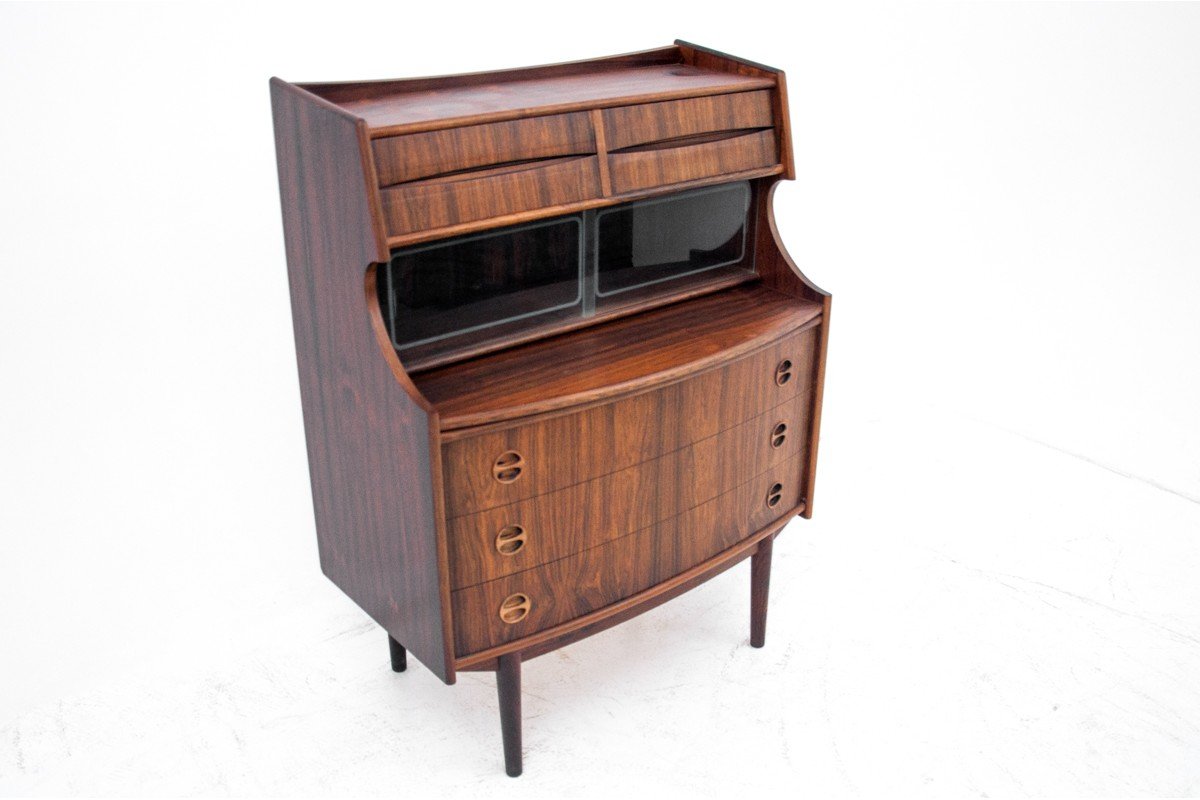 Bureau en palissandre, G. Falsig, Møbelfabrik Holstebro, années 1970-photo-2
