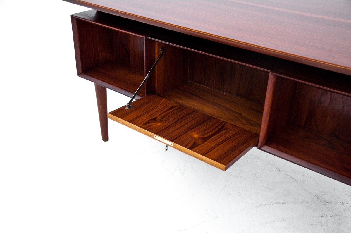 Teak Desk, Denmark, 1960s-photo-8