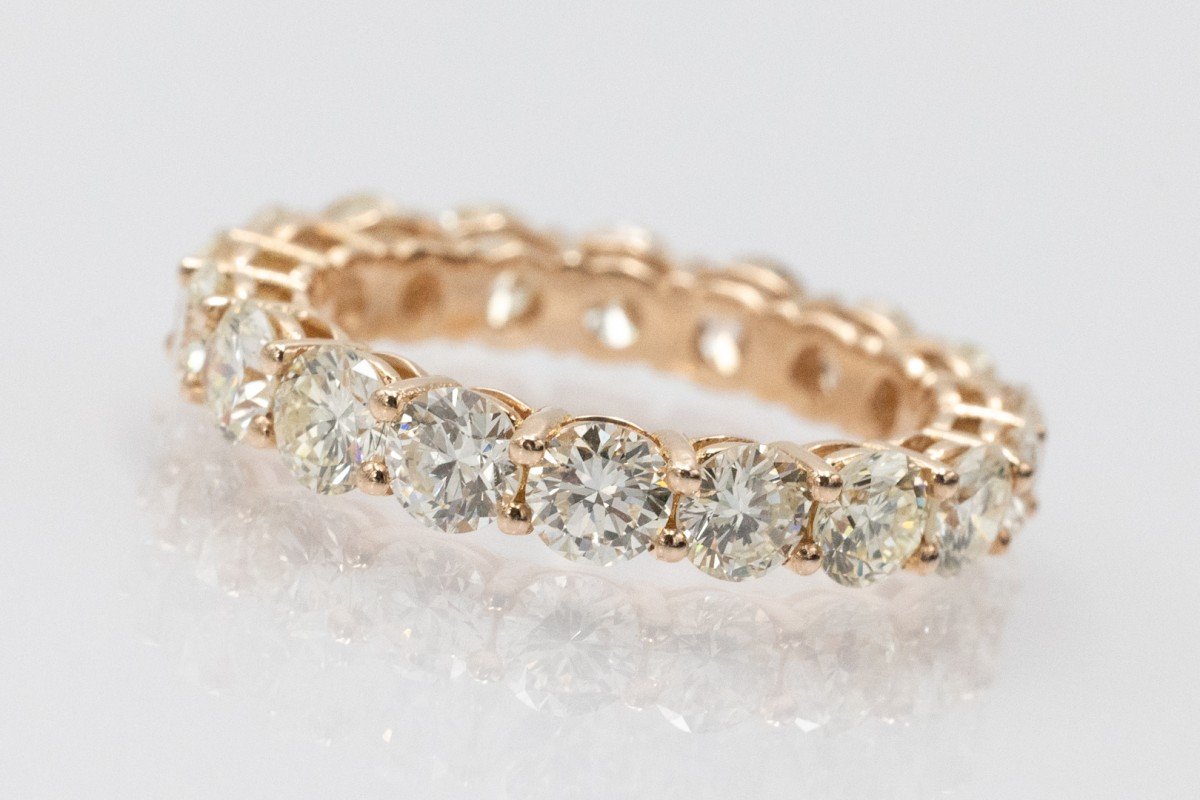 4.60 Ct Diamond Eternity Ring-photo-2
