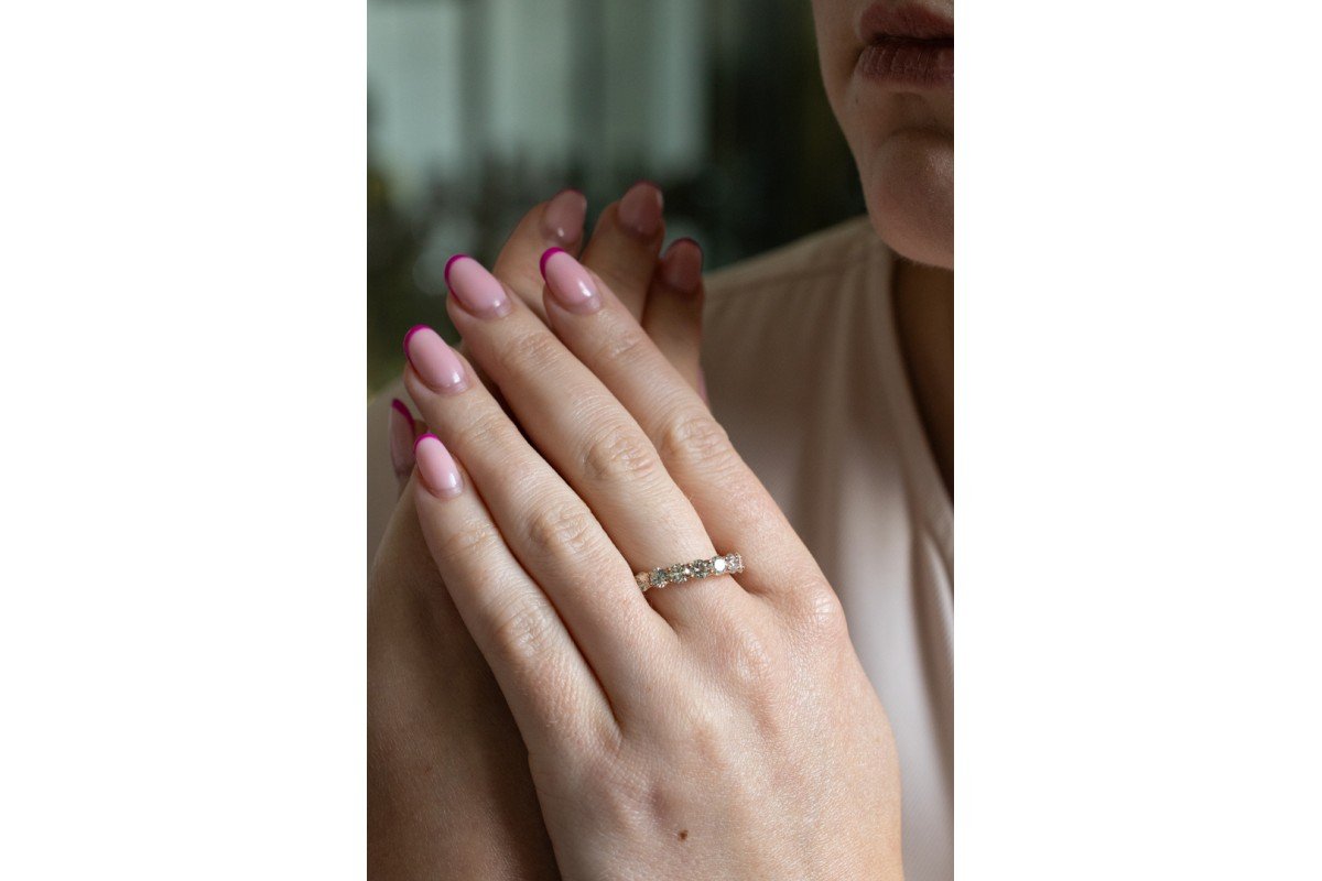 4.60 Ct Diamond Eternity Ring-photo-3