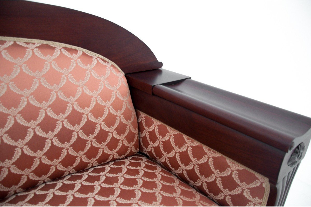 Antique sofa, Northern Europe, turn of the 19th centuries.-photo-3