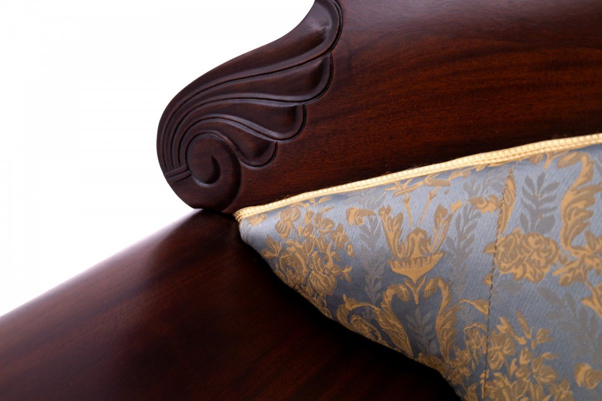 Canapé Biedermeier antique, Europe du Nord, vers 1880.-photo-1