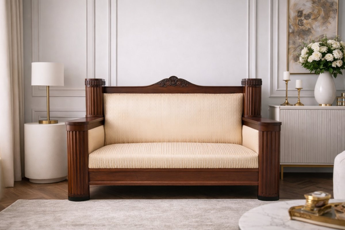 Antique Sofa, Northern Europe, Circa 1900.-photo-8