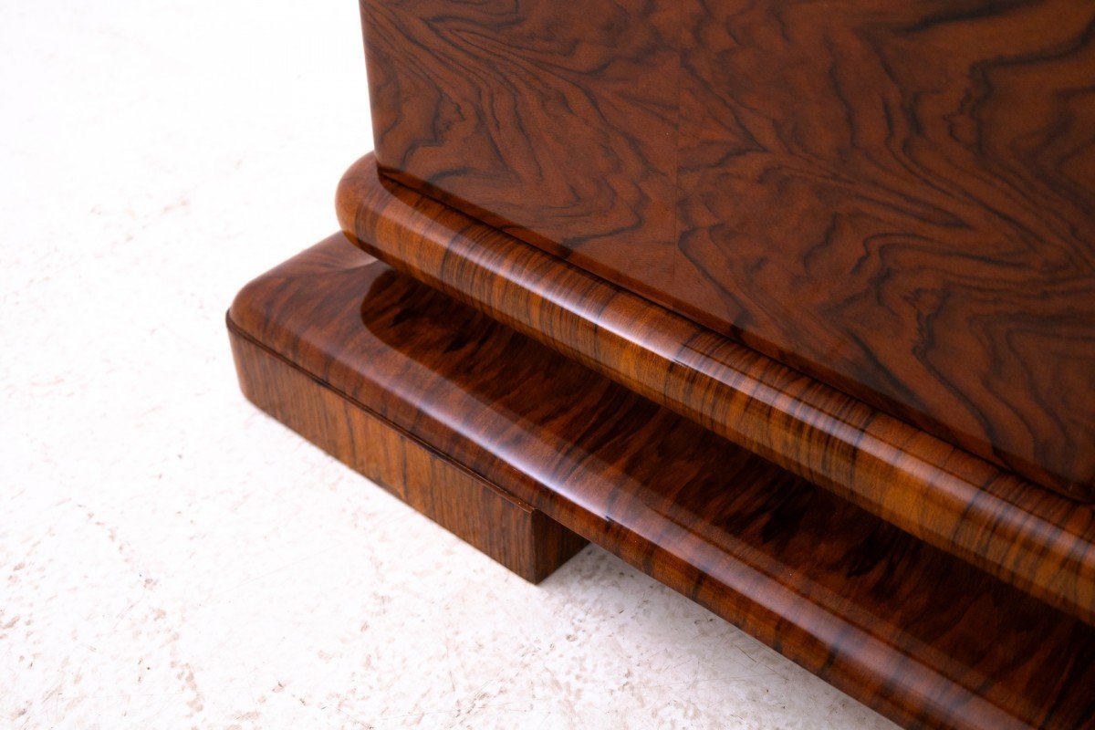 Unique Art Deco Chest Of Drawers, Poland, Circa 1930. Restored-photo-7
