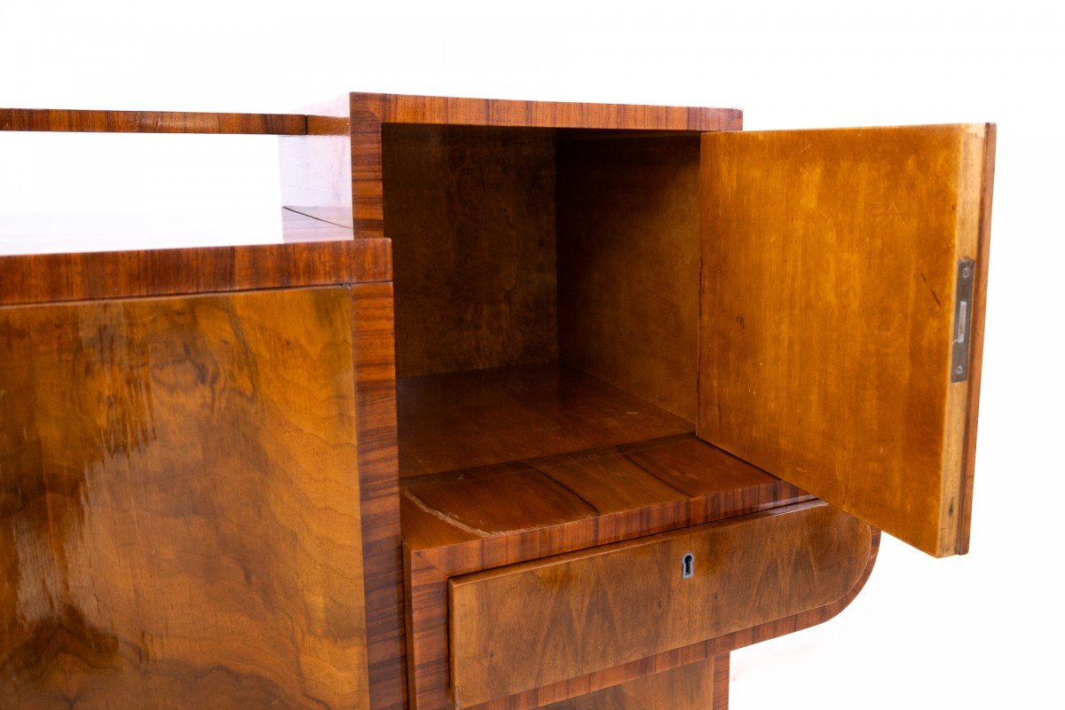 Commode Art Déco unique, Pologne, vers 1930.-photo-5