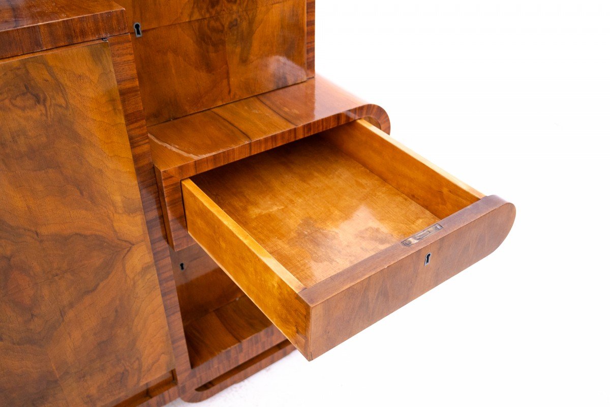 Commode Art Déco unique, Pologne, vers 1930.-photo-6