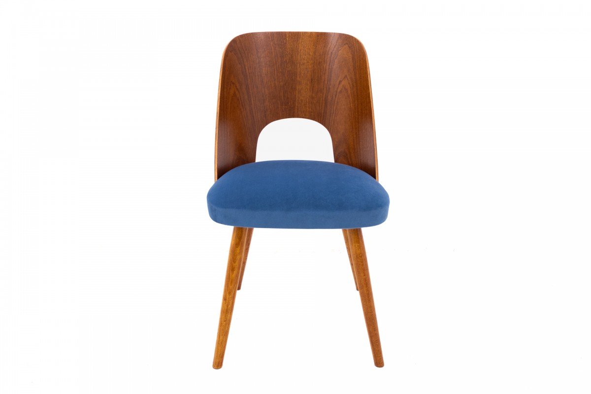 Set Of Vintage Chairs, Designed By Oswald Haerdtl, Czech Republic, 1950s.-photo-2