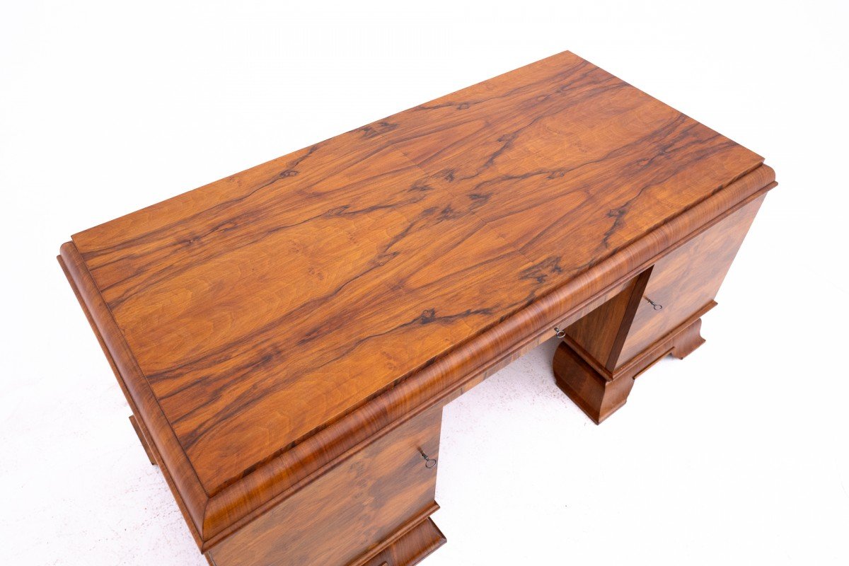  Art Deco Desk Set From The 1930s, Poland.-photo-2