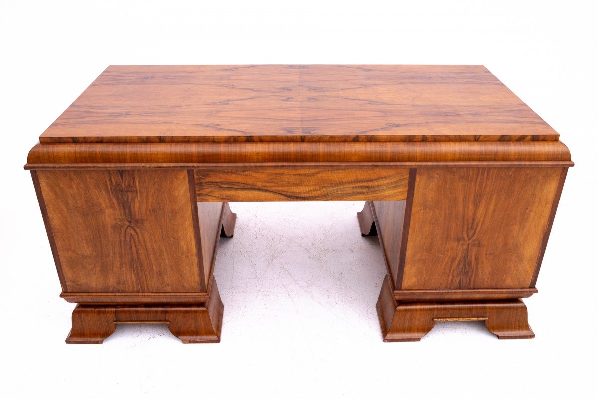 Art Deco Desk Set From The 1930s, Poland.-photo-3