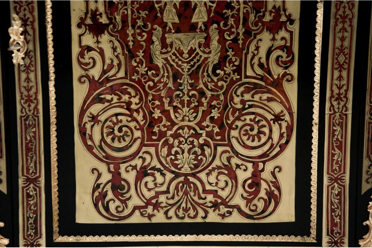 Commode Boulle, France, vers 1860.-photo-8