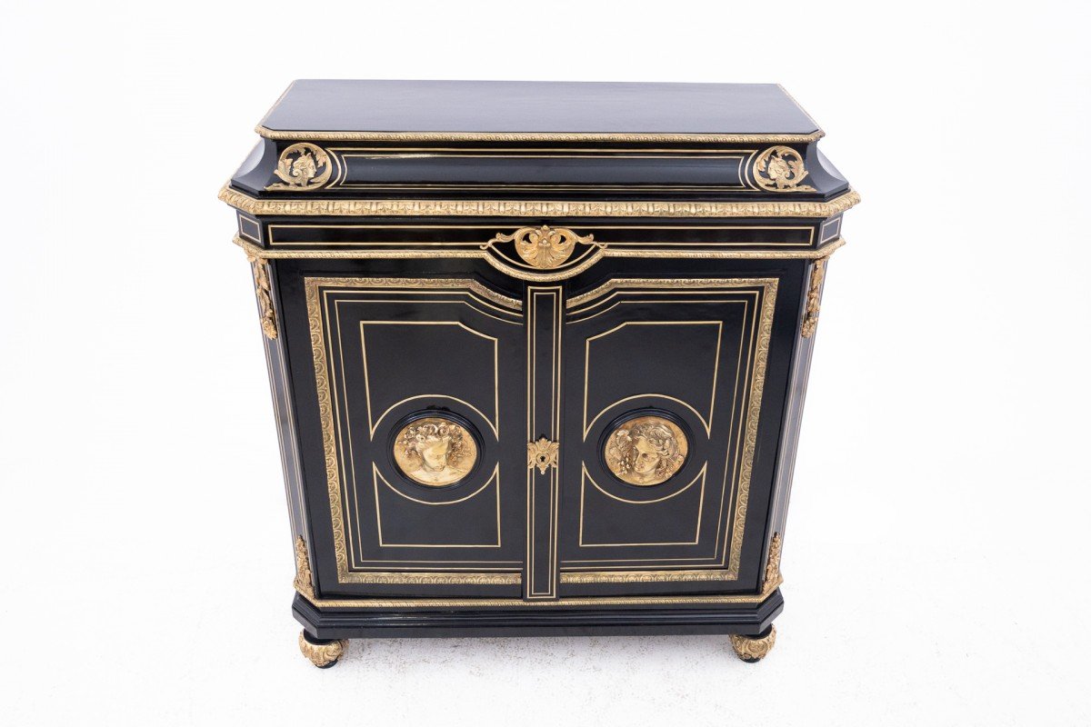 Commode de style Napoléon III, France, vers 1880.-photo-3