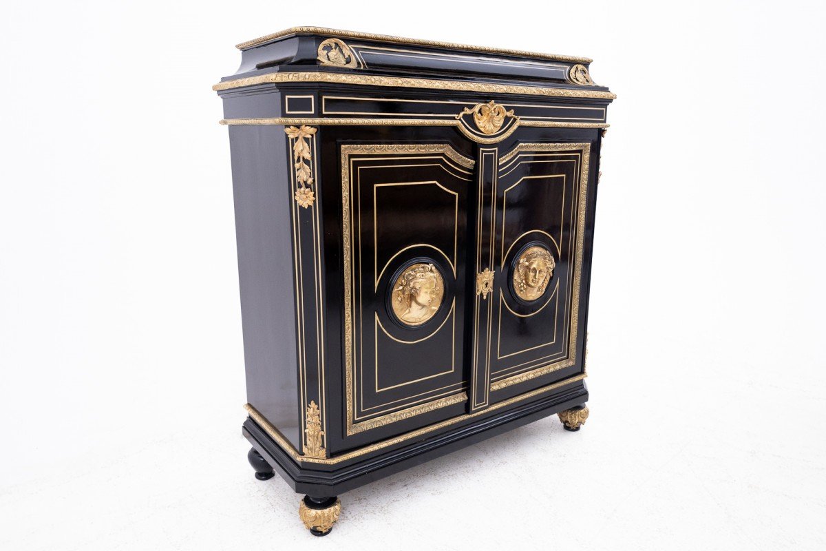 Commode de style Napoléon III, France, vers 1880.-photo-4