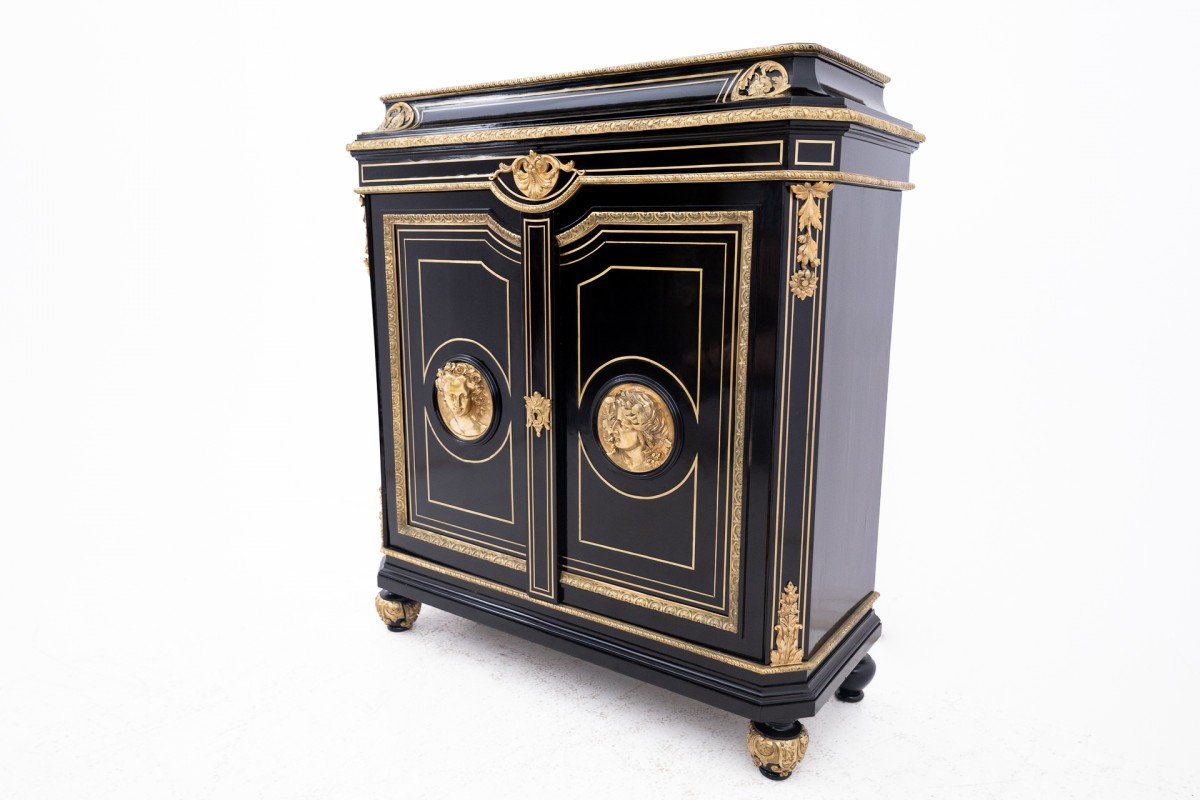 Commode de style Napoléon III, France, vers 1880.-photo-1