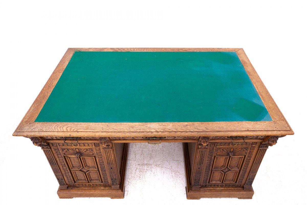 Double-sided Desk, Circa 1880, France.-photo-7