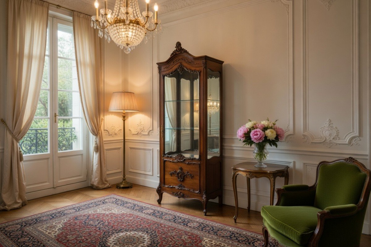 Unique Display Cabinet, France, Ca. 1890.-photo-2