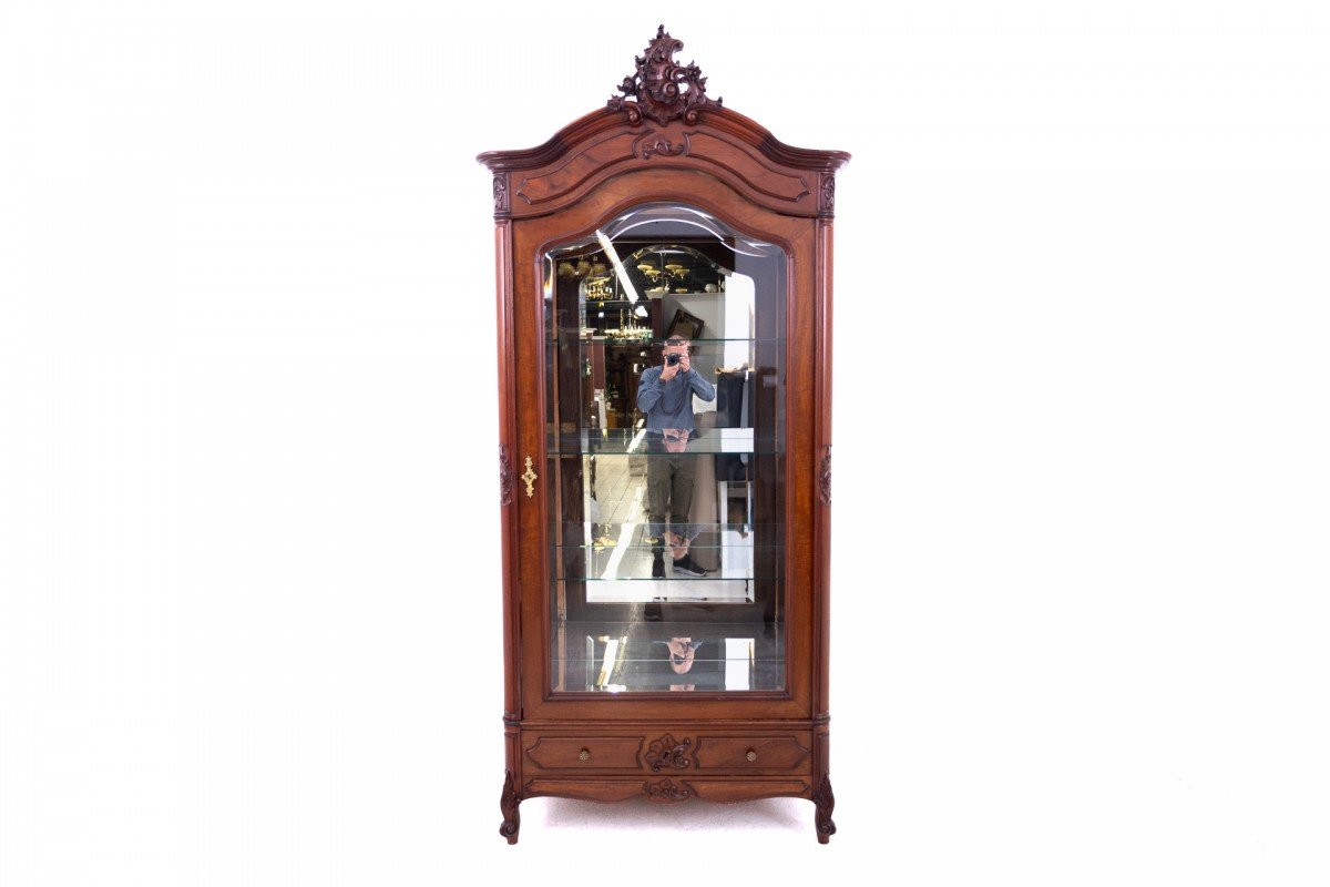  Élégante vitrine, France, début du XXe siècle.-photo-3