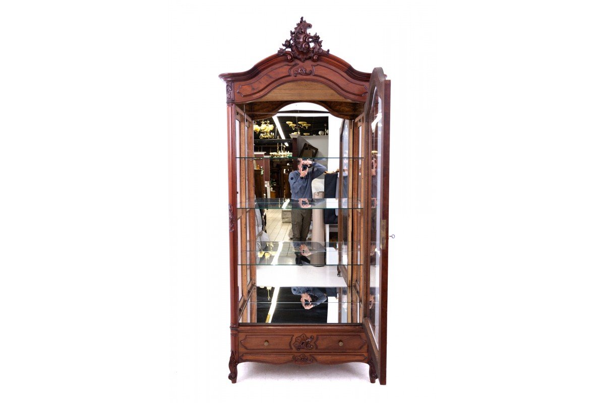  Élégante vitrine, France, début du XXe siècle.-photo-1