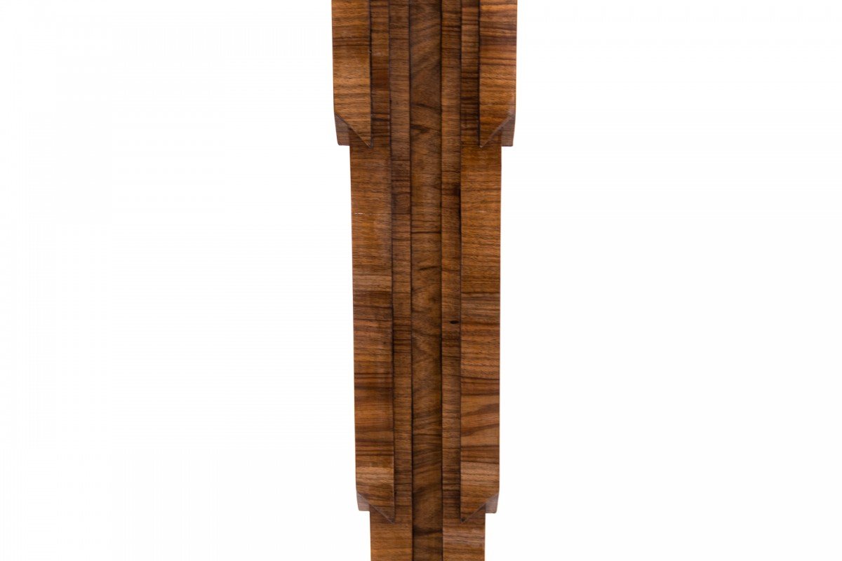 Pair Of Art Deco Floor Lamps, Poland, Circa 1940. Restored.-photo-2