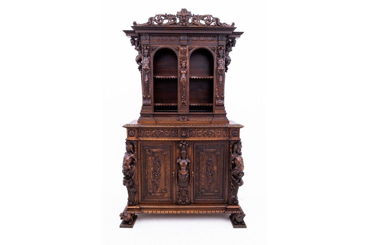 Antique Cabinet, France, Circa 1870. After Restoration