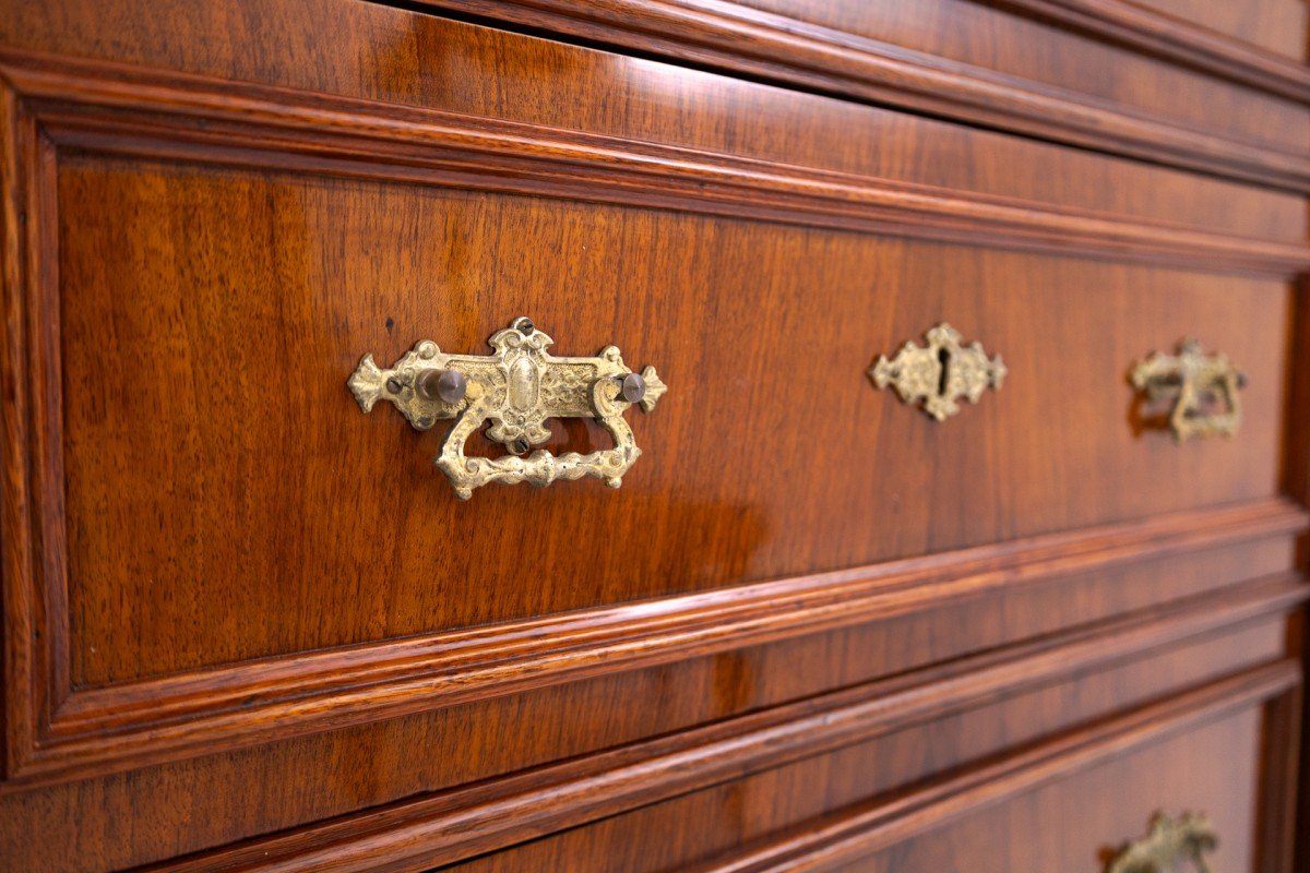 Commode de type chiffonnier, vers 1890, Scandinavie. RESTAURÉE.-photo-2