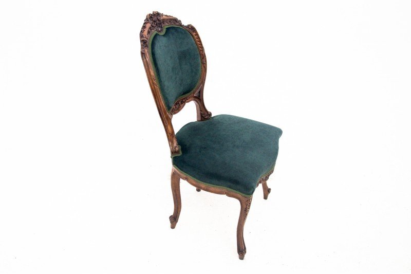 Suite De Quatre Chaises Rococo, France, Vers 1880.-photo-3