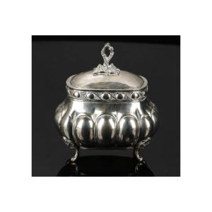 Silver Sugar Bowl, Northern Europe, Hallmark 830.