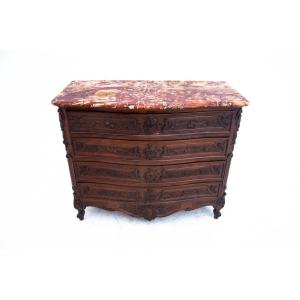 Antique Stone Chest Of Drawers, Western Europe, Late Nineteenth Century.