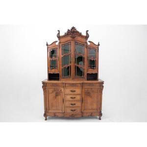 Oak Buffet, France, Circa 1900.