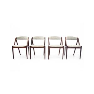 A Set Of Chairs By Kai Kristiansen From The 1960s, Denmark, Model 31.