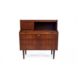 Bureau En Teck, Design Danois, Années 1960.