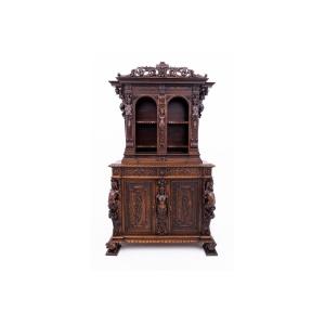 Antique Cabinet, France, Circa 1870. After Restoration