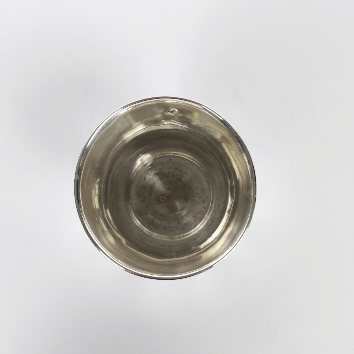 Sixte Simon Rion: Original Large Faceted Silver Timpani. Early 19th Century. -photo-4