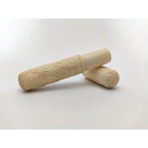 Sweet Note Case Or Message In Carved Bone, 18th Century - Early 19th Century