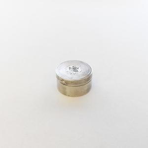 Petite boite en argent massif guilloché. Fin XIXe - début XXe ? 